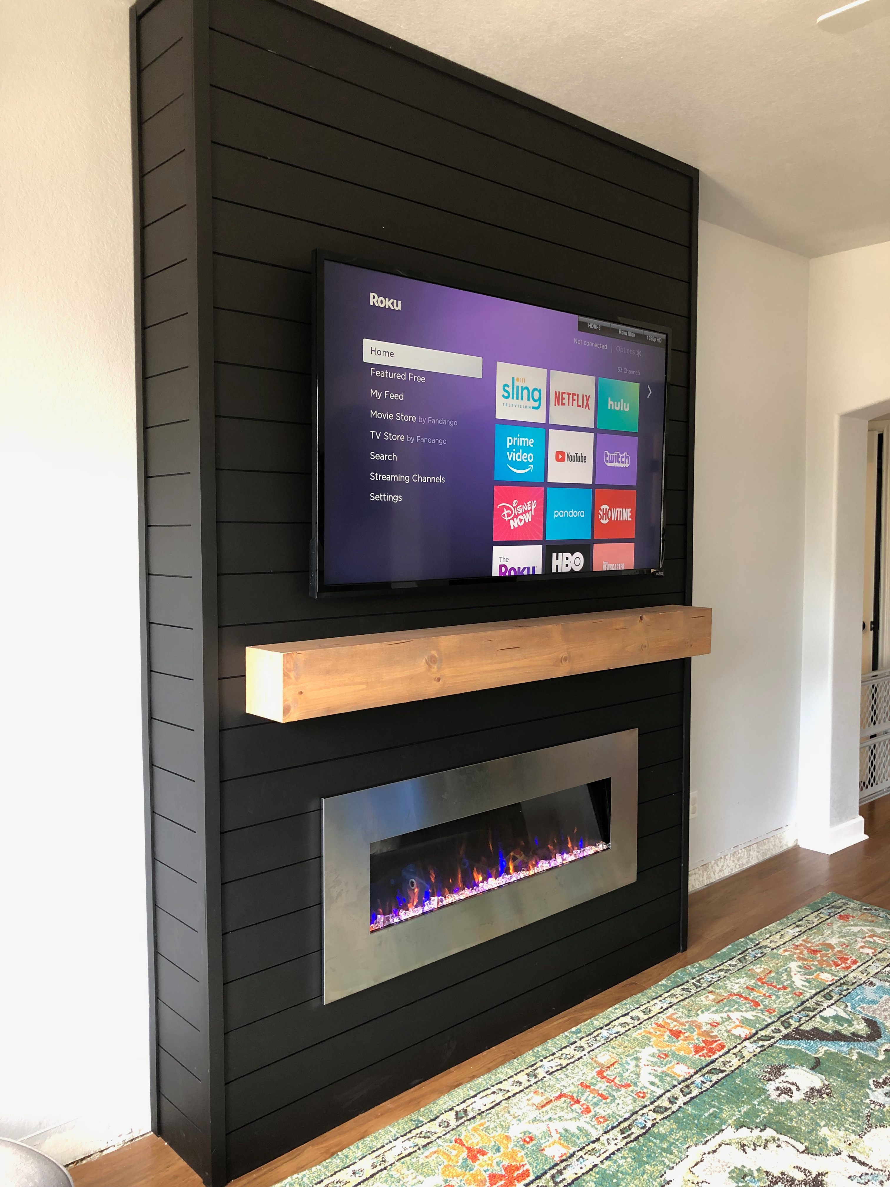 Electric Fireplace Surround Plans LIVIGNO Design Electric Fireplace